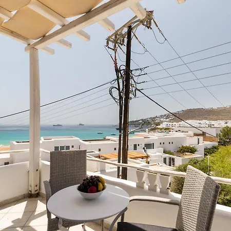 House With Sea View Balcony アパート プラティス・ヤロス